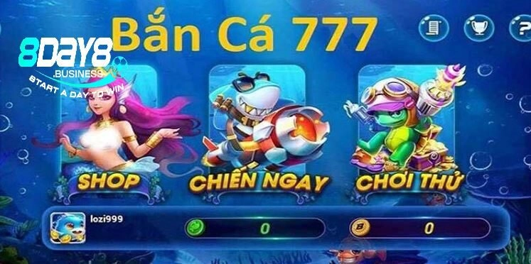 Cách thức chơi bắn cá 777 cực kỳ nhanh