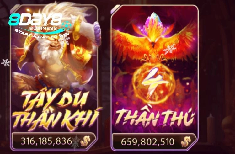 Game Nổ Hũ 4 Thần Thú hấp dẫn